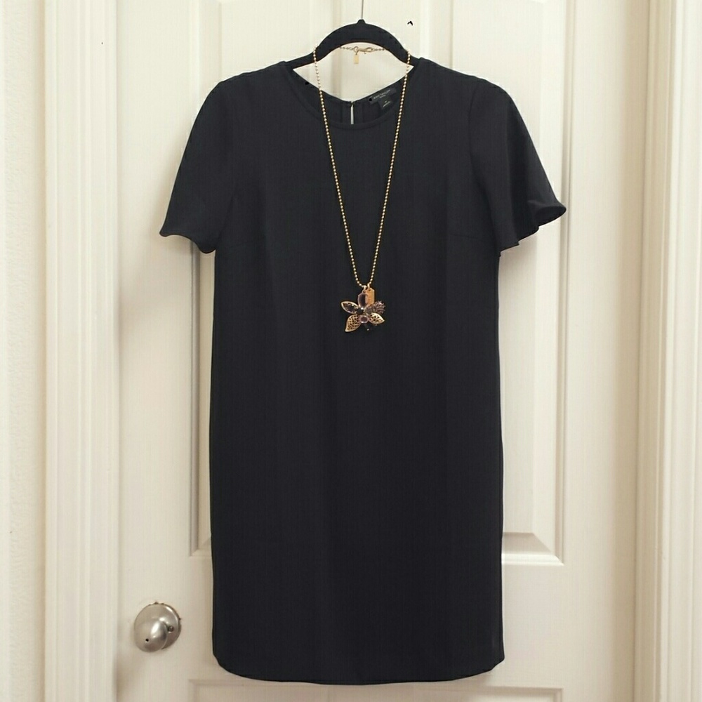 Ann Taylor Black Dress Super Cute NWOT 4P